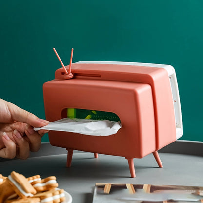 TV Shaped Tissue Box Holder